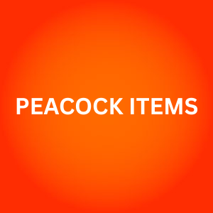 PEACOCK  ITEMS